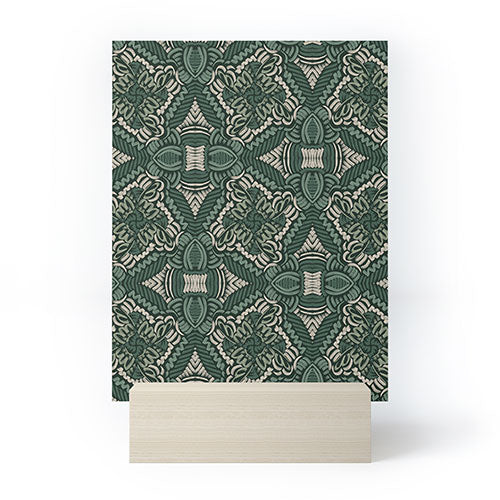 Marta Barragan Camarasa Intricate Forest Mosaic Mini Art Print