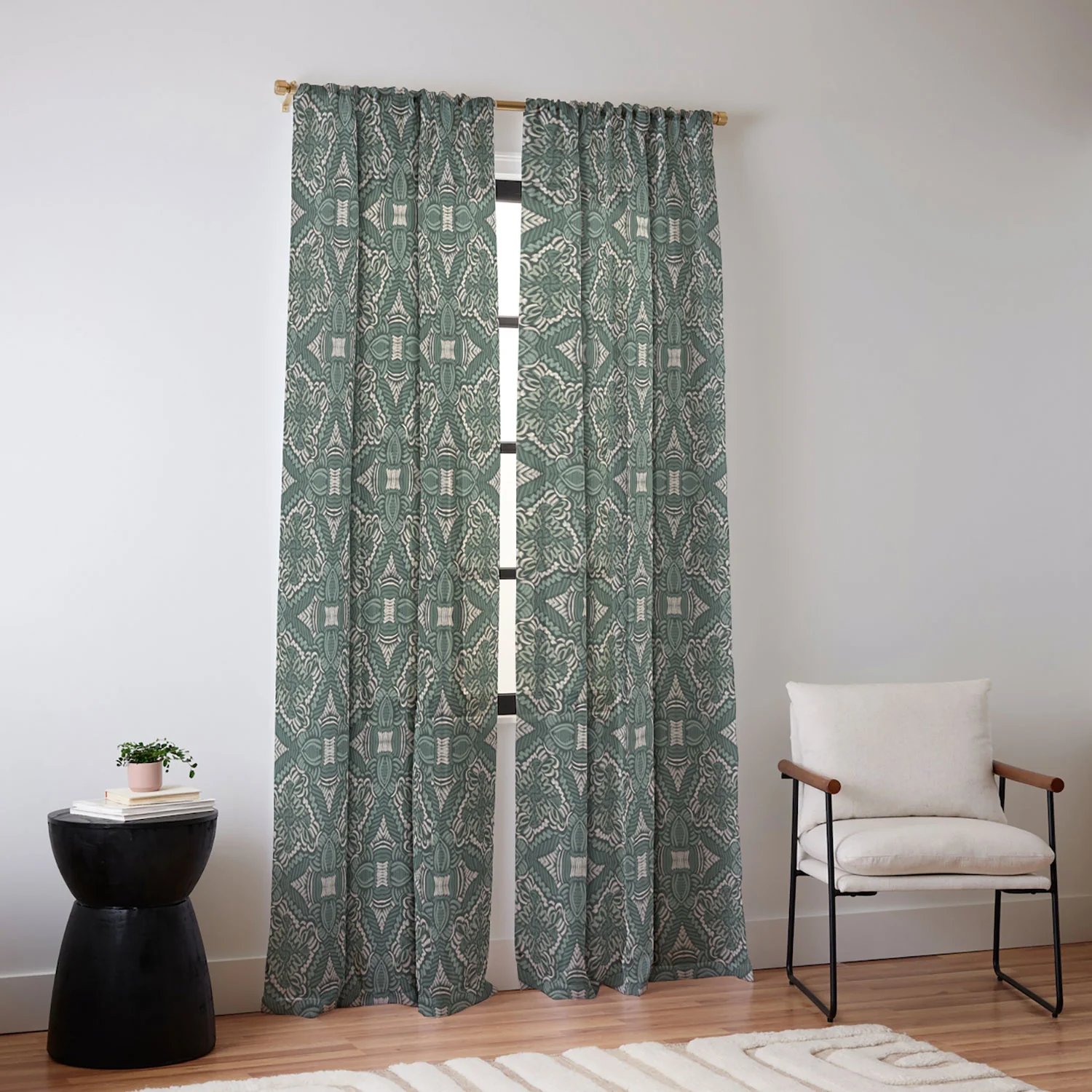 Marta Barragan Camarasa Intricate Forest Mosaic Sheer Non Repeat - Image 2