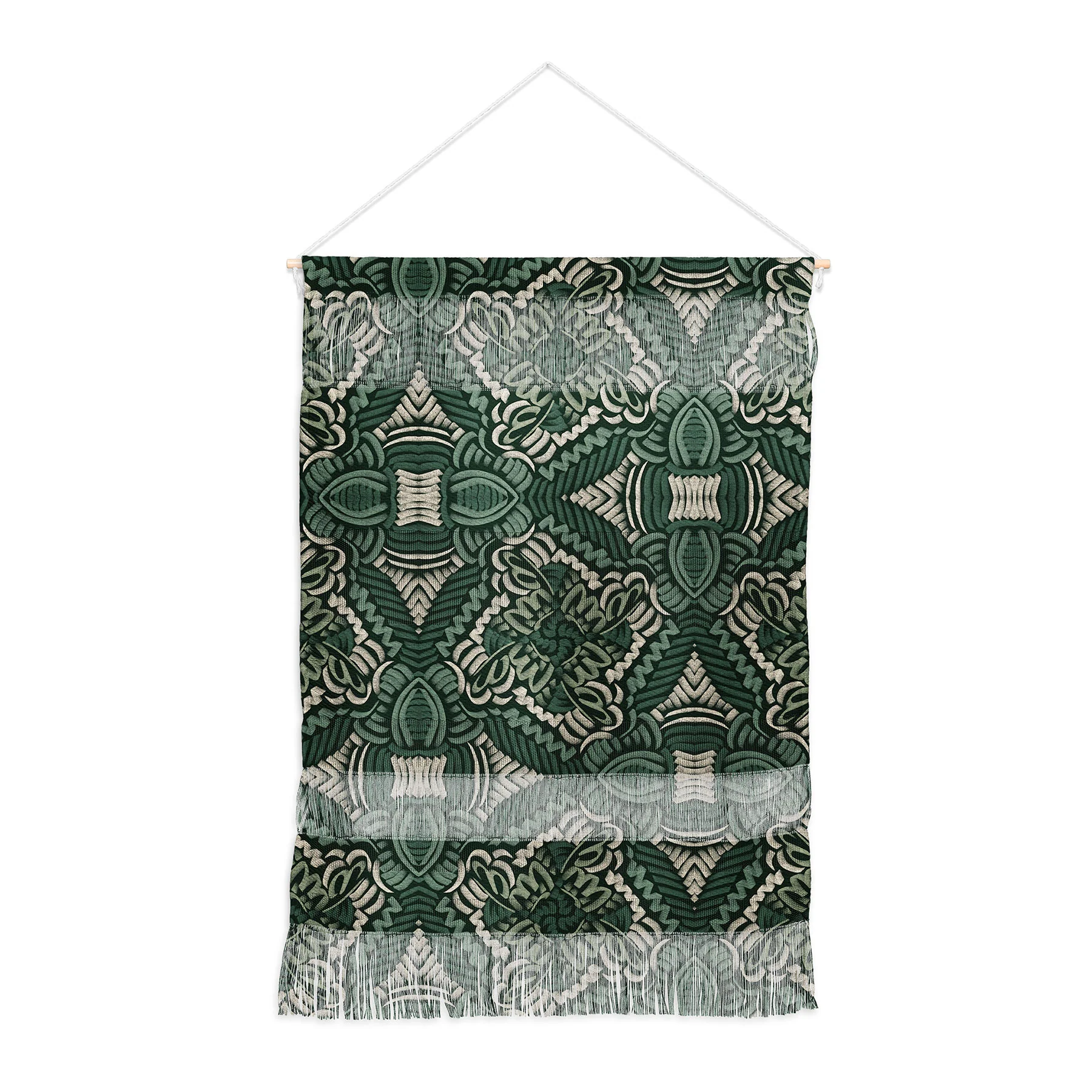 Marta Barragan Camarasa Intricate Forest Mosaic Wall Hanging Portrait - Image 2