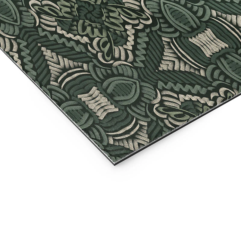 Marta Barragan Camarasa Intricate Forest Mosaic Welcome Mat - Image 6