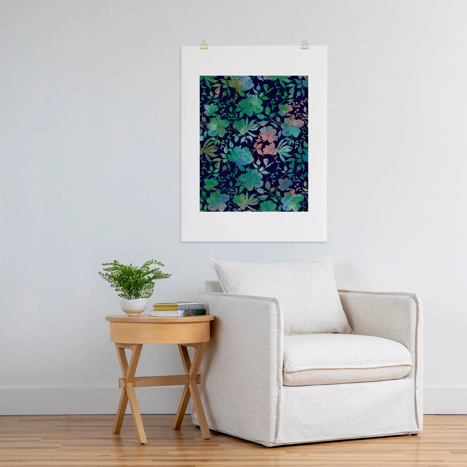 Marta Barragan Camarasa Lush Evening Botanicals Art Print - Image 24