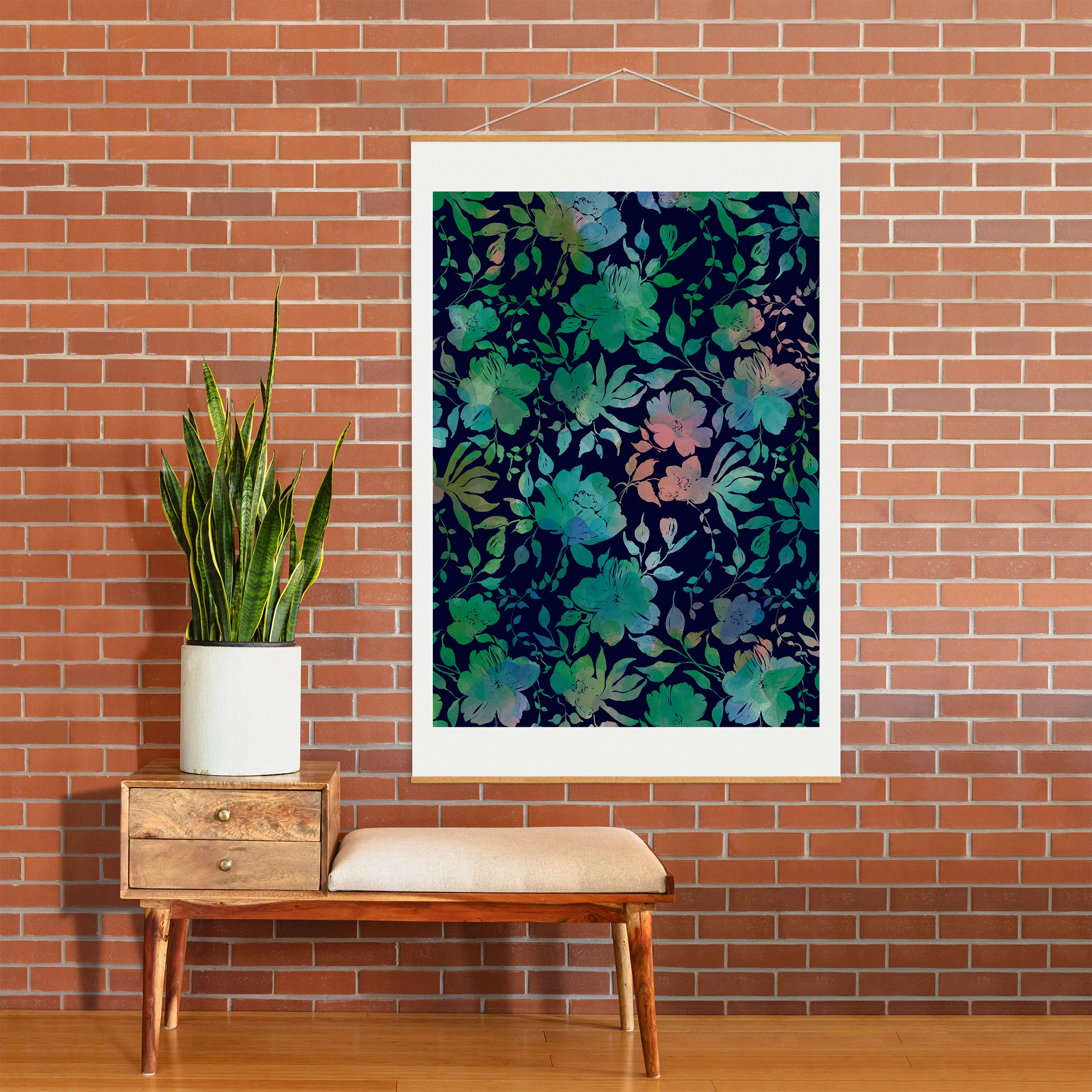 Marta Barragan Camarasa Lush Evening Botanicals Art Print - Image 53