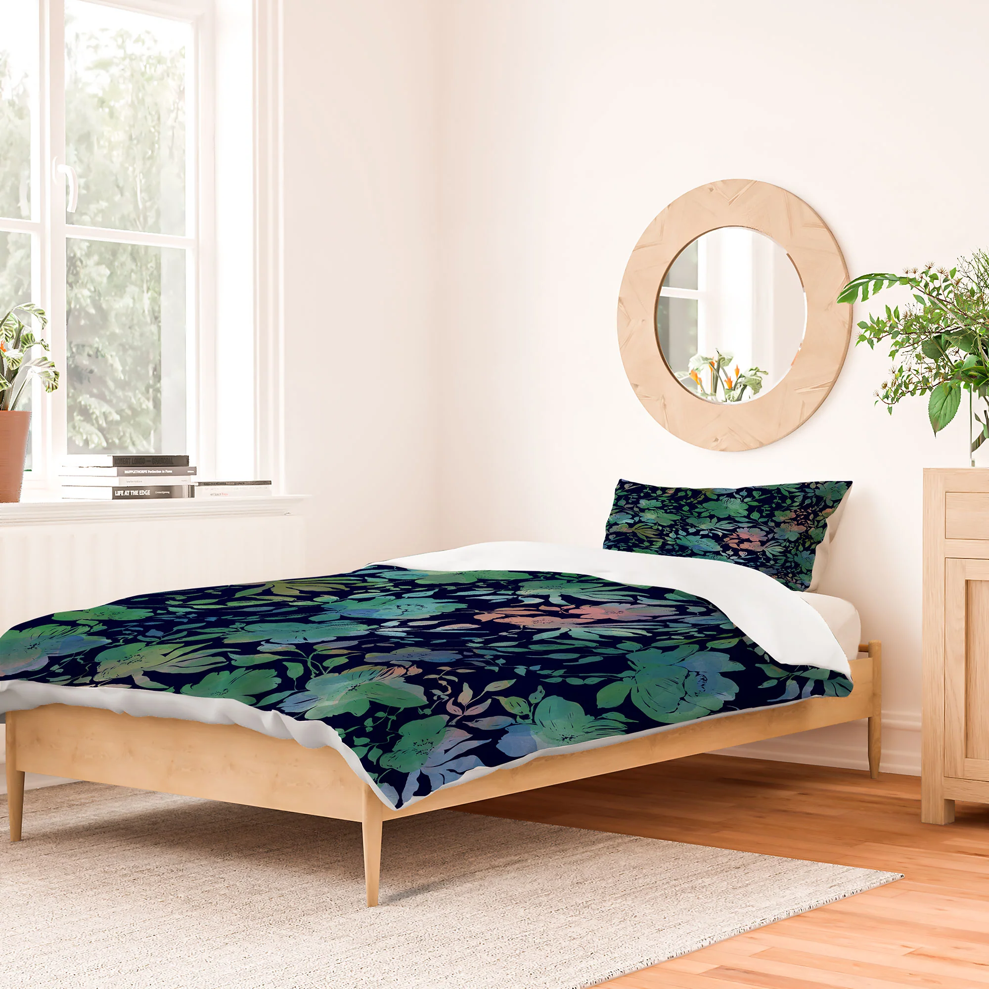 Marta Barragan Camarasa Lush Evening Botanicals Duvet Cover - Image 26