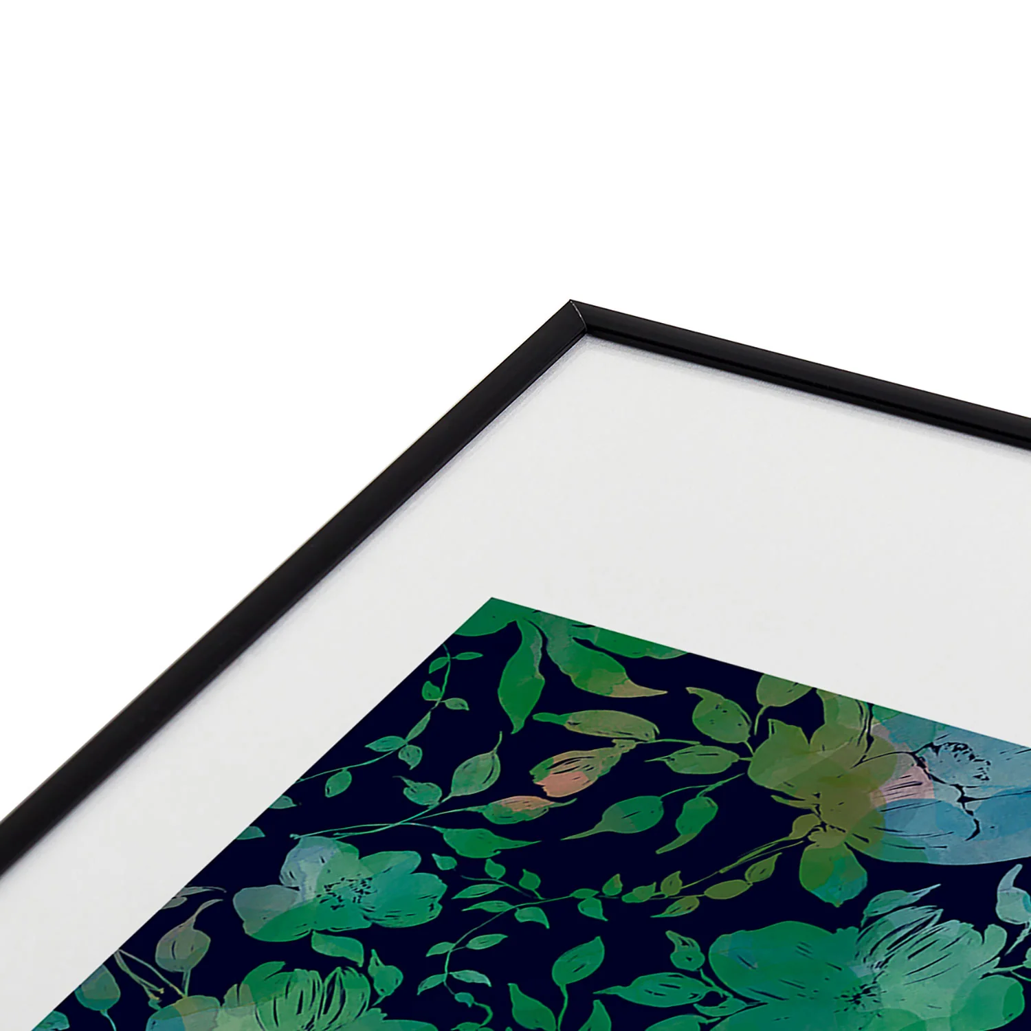 Marta Barragan Camarasa Lush Evening Botanicals Metal Framed Art Print - Image 23