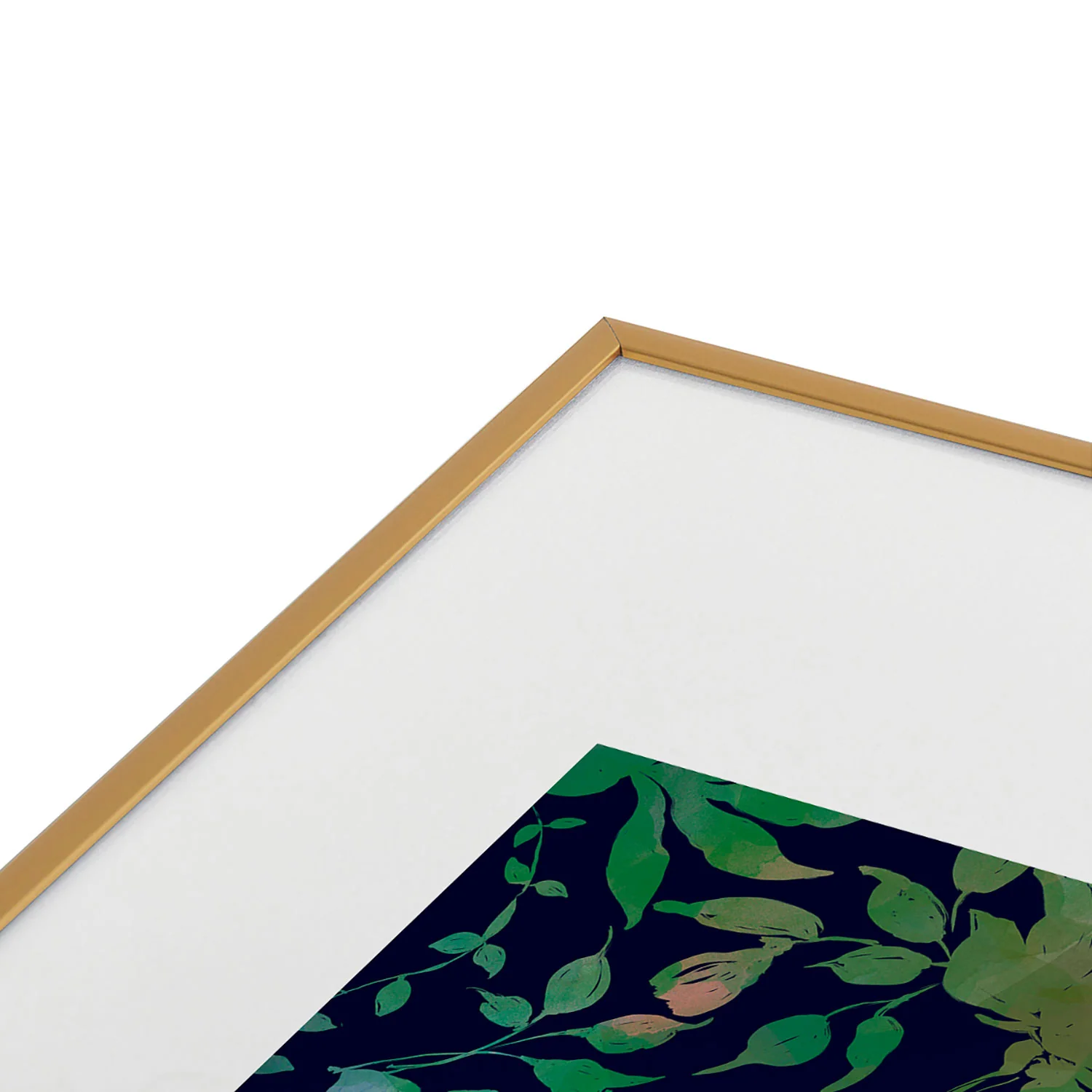 Marta Barragan Camarasa Lush Evening Botanicals Metal Framed Art Print - Image 27