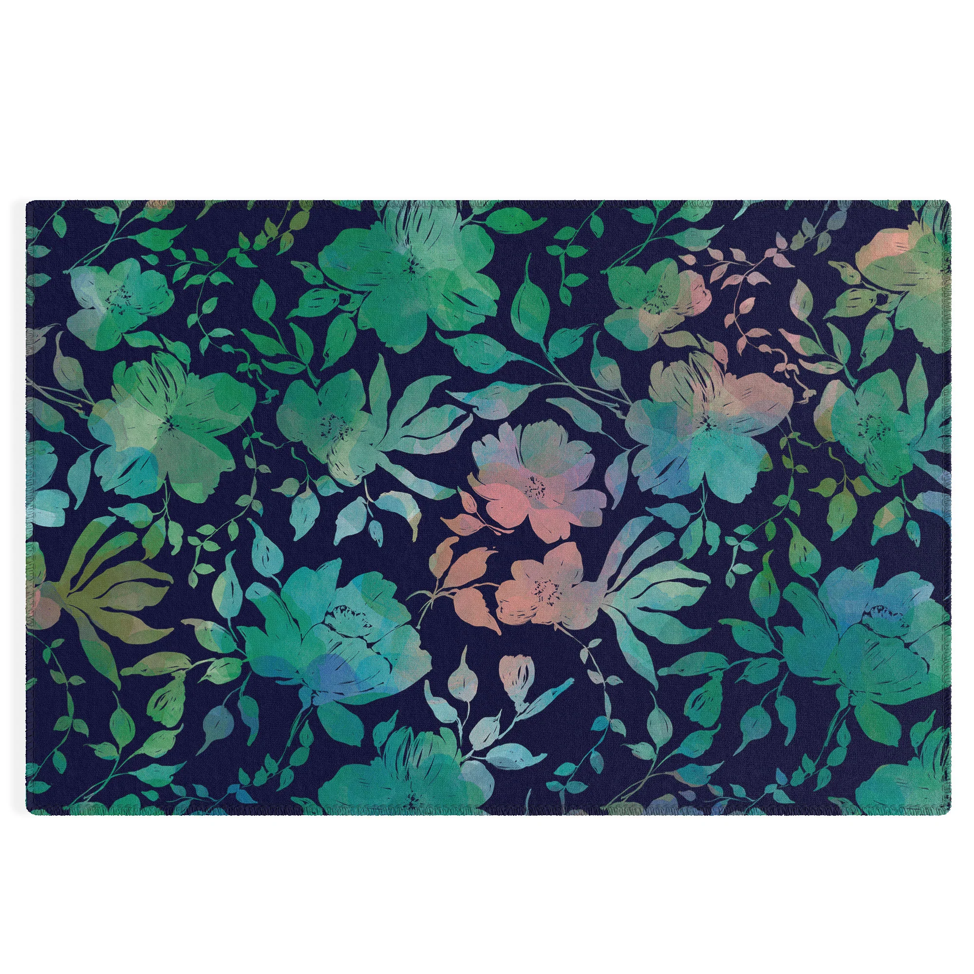 Marta Barragan Camarasa Lush Evening Botanicals Outdoor Rug - Image 2