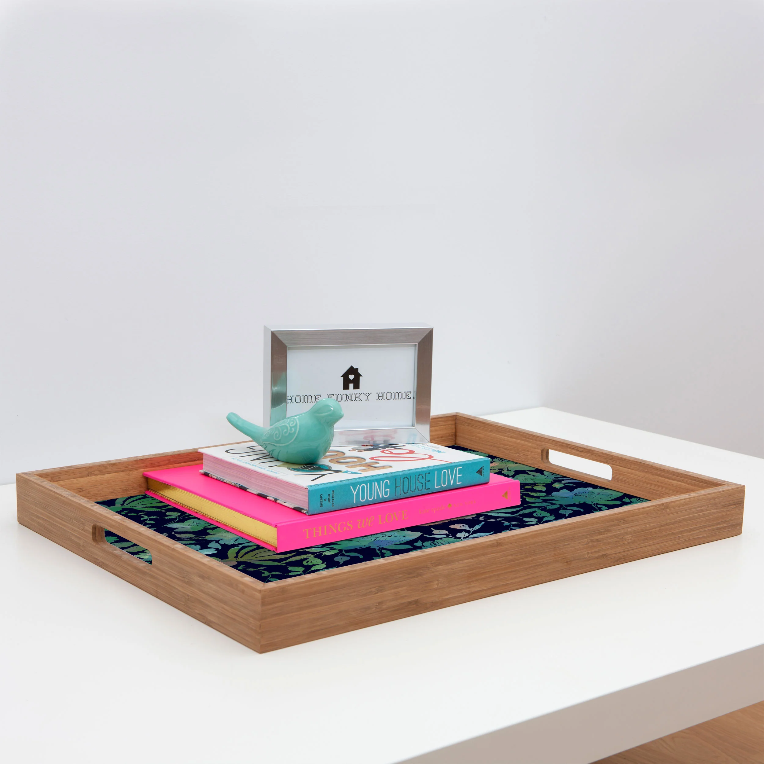 Marta Barragan Camarasa Lush Evening Botanicals Rectangular Tray - Image 3