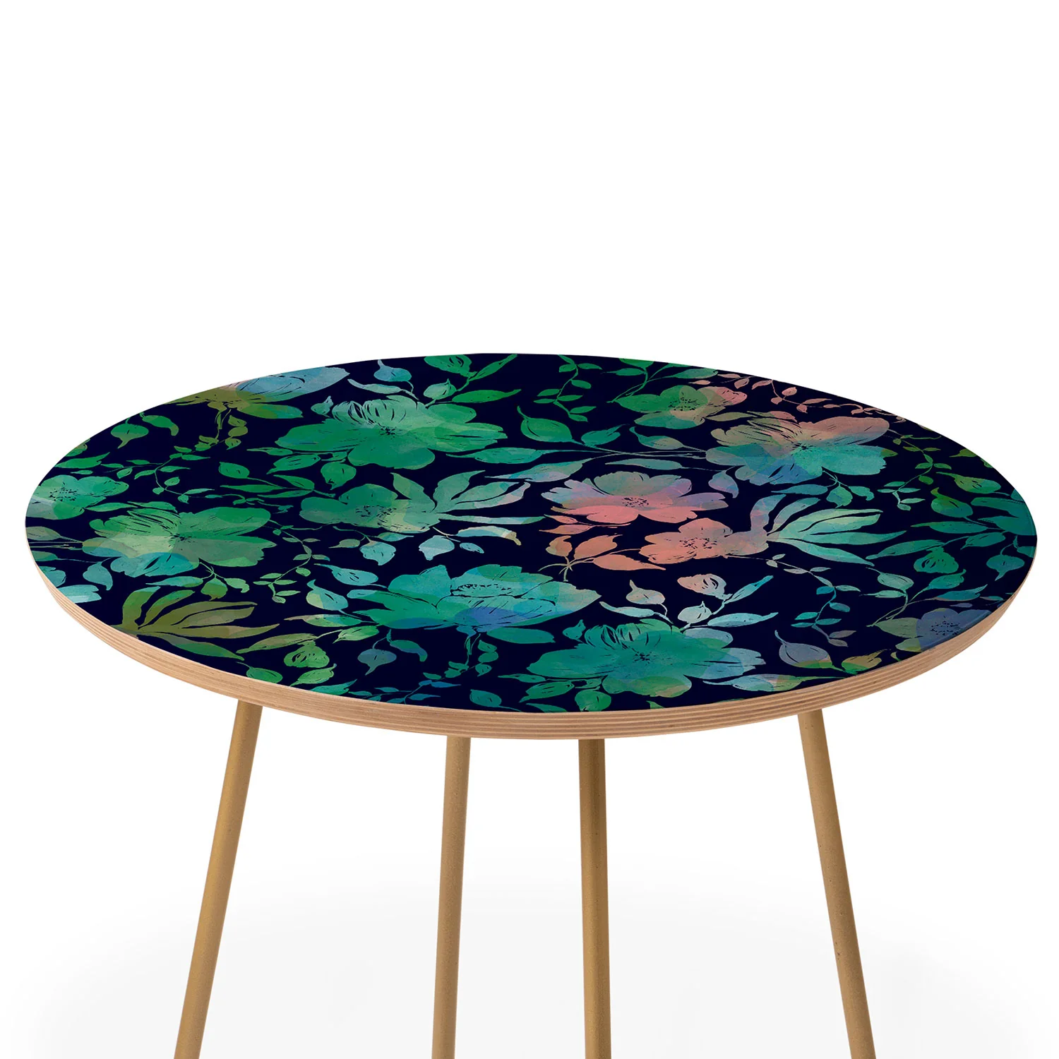 Marta Barragan Camarasa Lush Evening Botanicals Round Side Table - Image 3