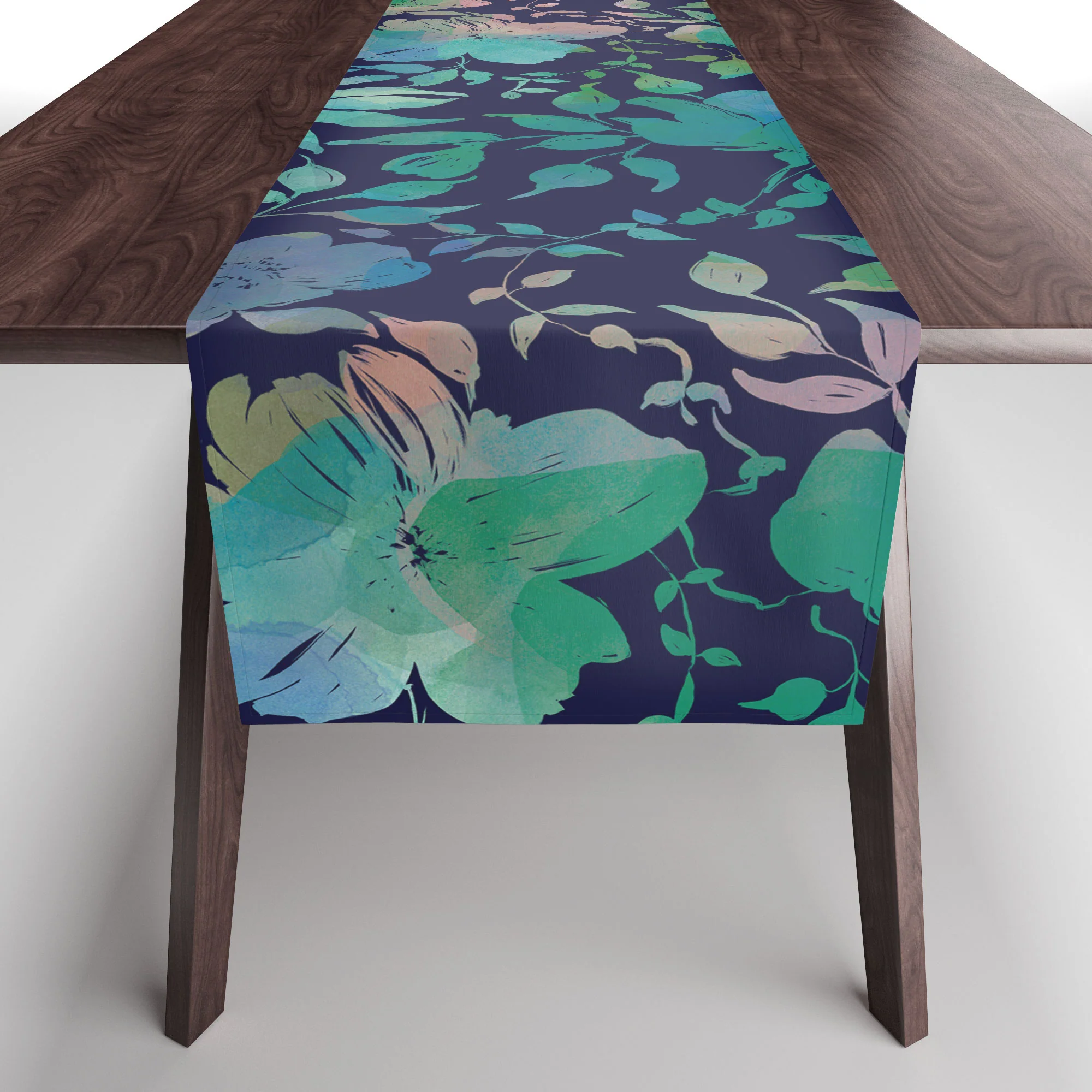 Marta Barragan Camarasa Lush Evening Botanicals Table Runner - Image 3