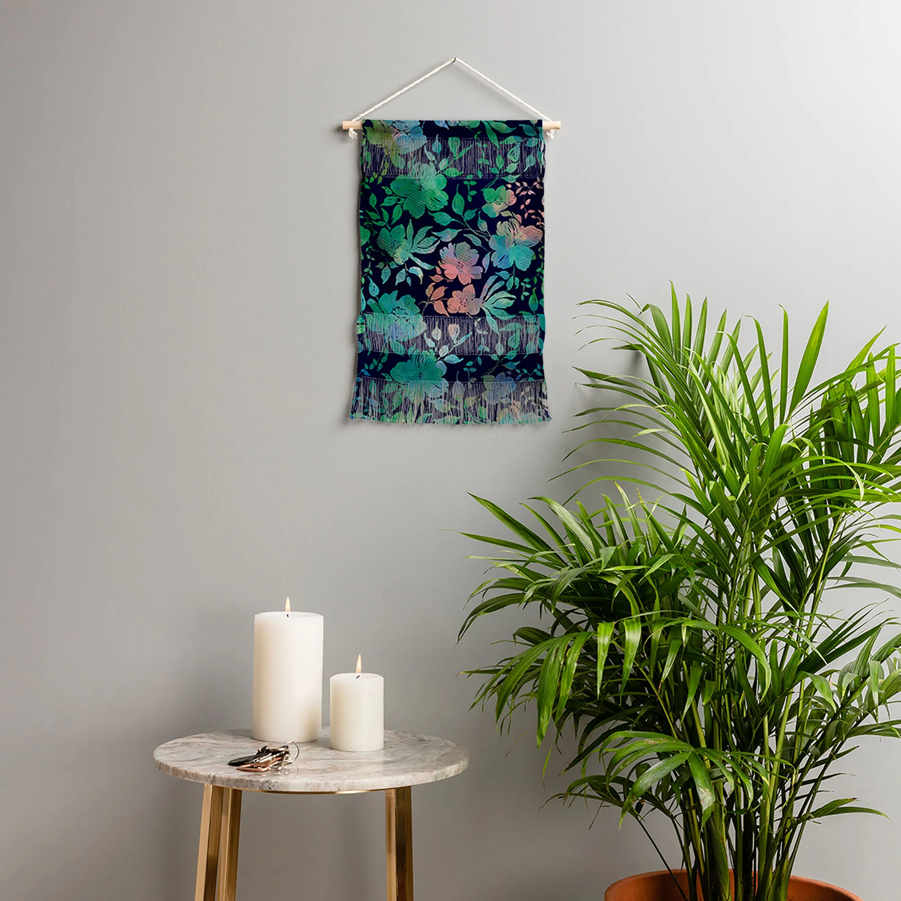 Marta Barragan Camarasa Lush Evening Botanicals Wall Hanging Portrait - Image 3