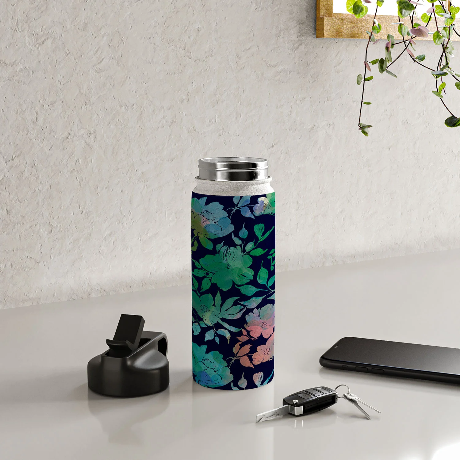 Marta Barragan Camarasa Lush Evening Botanicals Water Bottle - Image 20