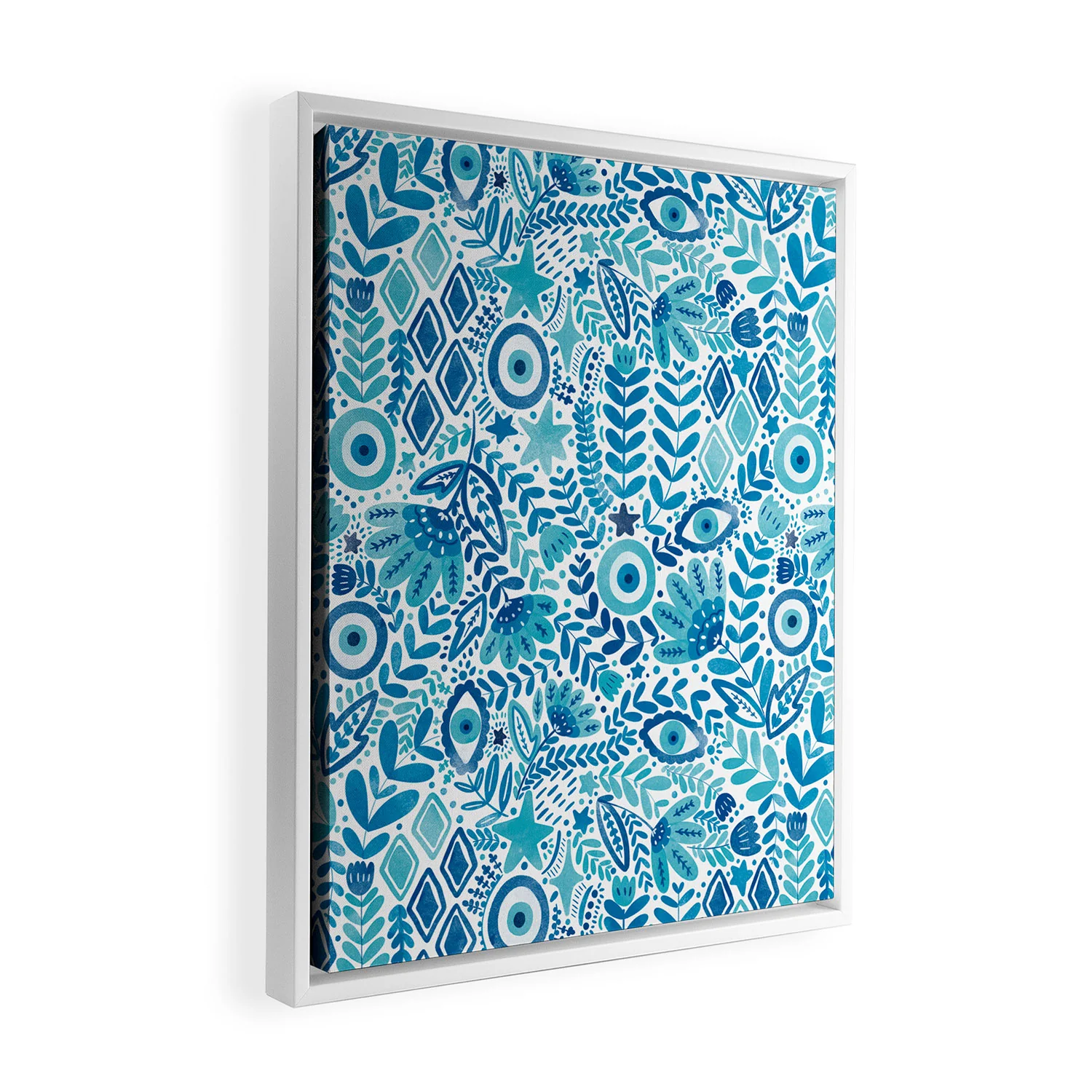Marta Barragan Camarasa Mystical Leafy Oasis Art Canvas - Image 15