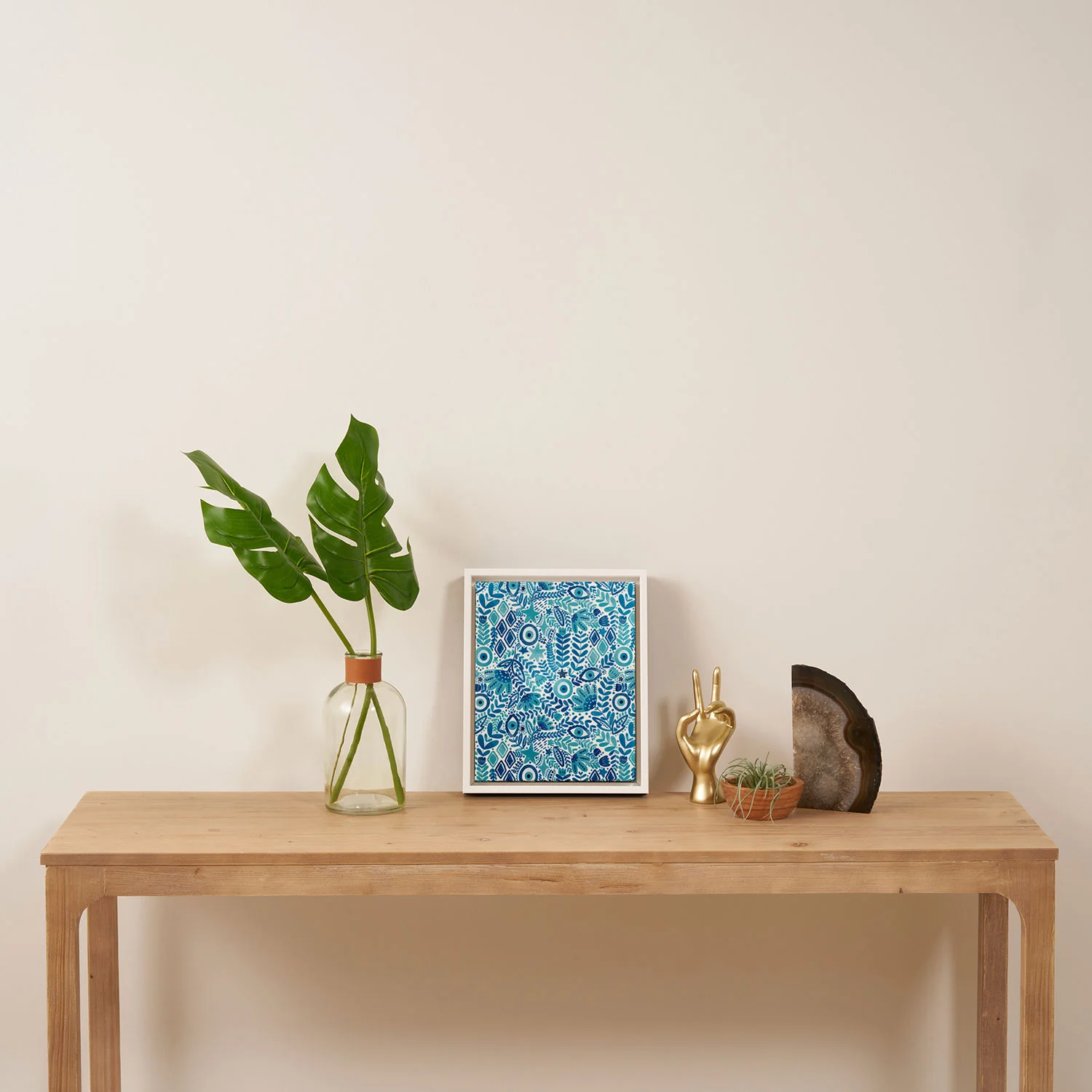 Marta Barragan Camarasa Mystical Leafy Oasis Art Canvas - Image 19