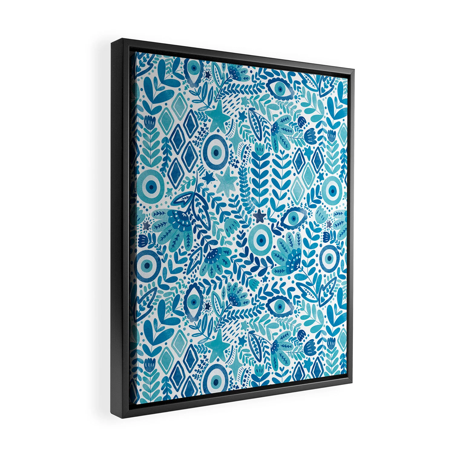 Marta Barragan Camarasa Mystical Leafy Oasis Art Canvas - Image 7