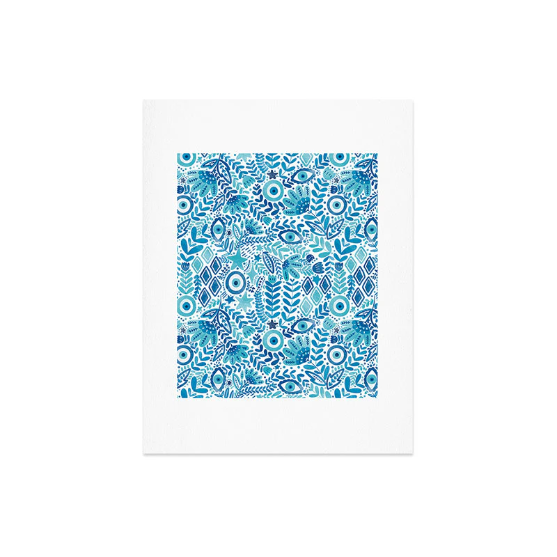 Marta Barragan Camarasa Mystical Leafy Oasis Art Print - Image 10