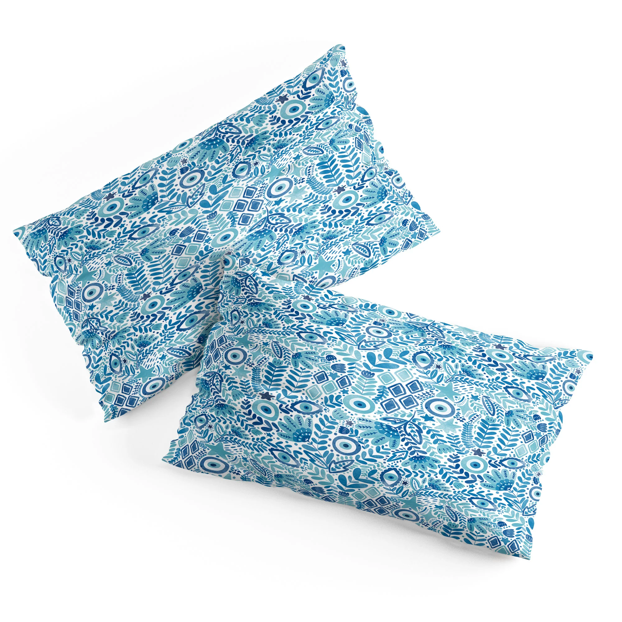 Marta Barragan Camarasa Mystical Leafy Oasis Pillow Shams - Image 4