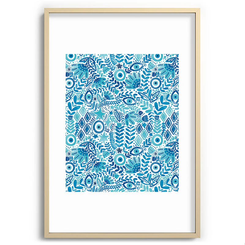 Marta Barragan Camarasa Mystical Leafy Oasis Recessed Framing Rectangle - Image 29