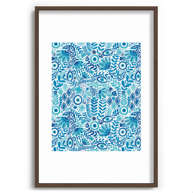 Marta Barragan Camarasa Mystical Leafy Oasis Recessed Framing Rectangle - Image 31