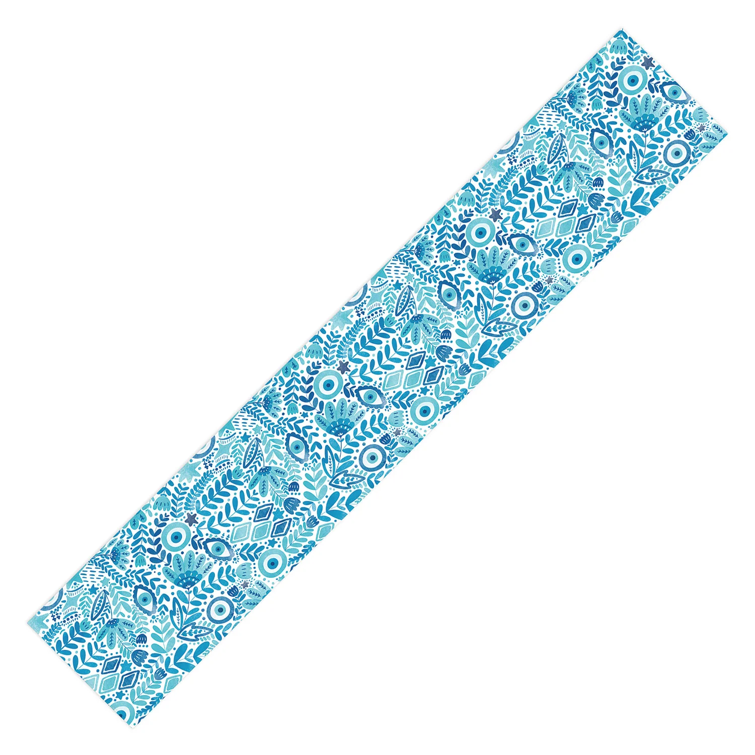 Marta Barragan Camarasa Mystical Leafy Oasis Table Runner