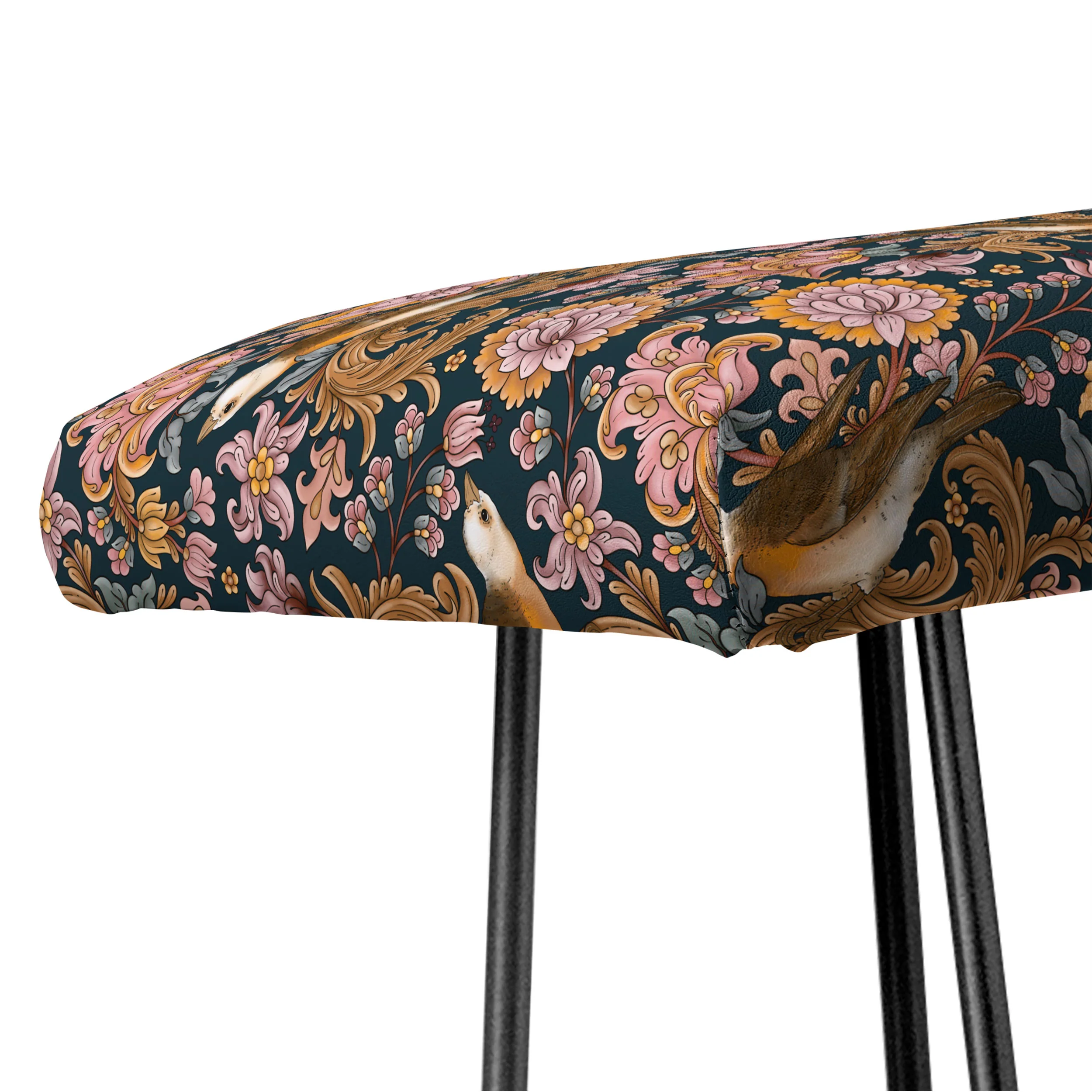 Marta Barragan Camarasa Ornate Bird Garden Bench - Image 6