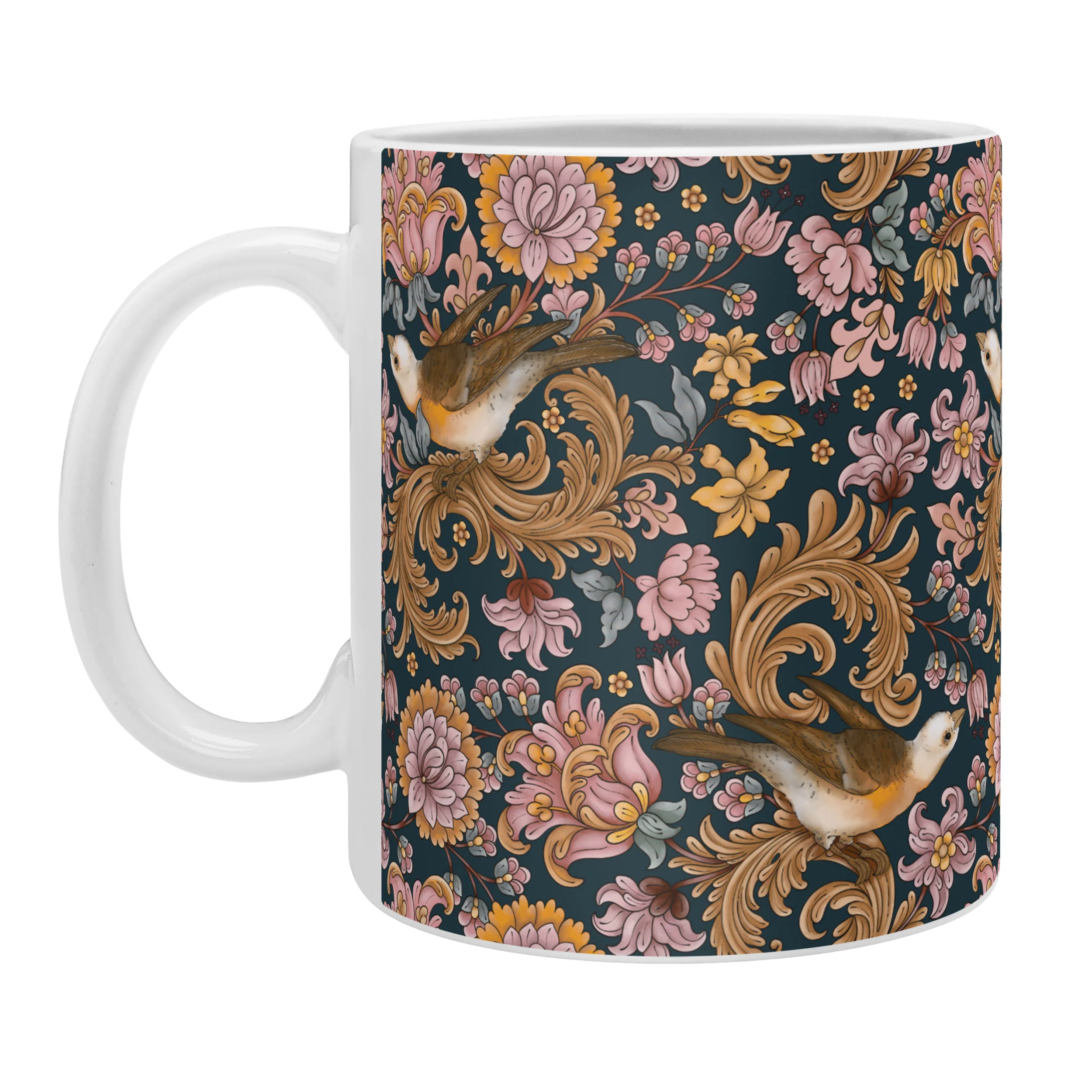 Marta Barragan Camarasa Ornate Bird Garden Coffee Mug - Image 2