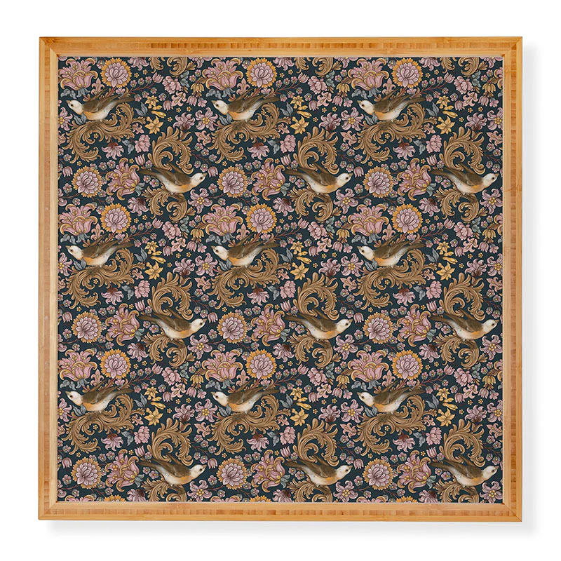 Marta Barragan Camarasa Ornate Bird Garden Framed Wall Art - Image 3