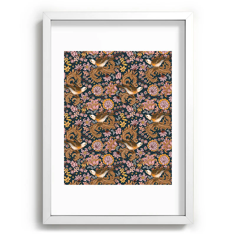 Marta Barragan Camarasa Ornate Bird Garden Recessed Framing Rectangle - Image 11