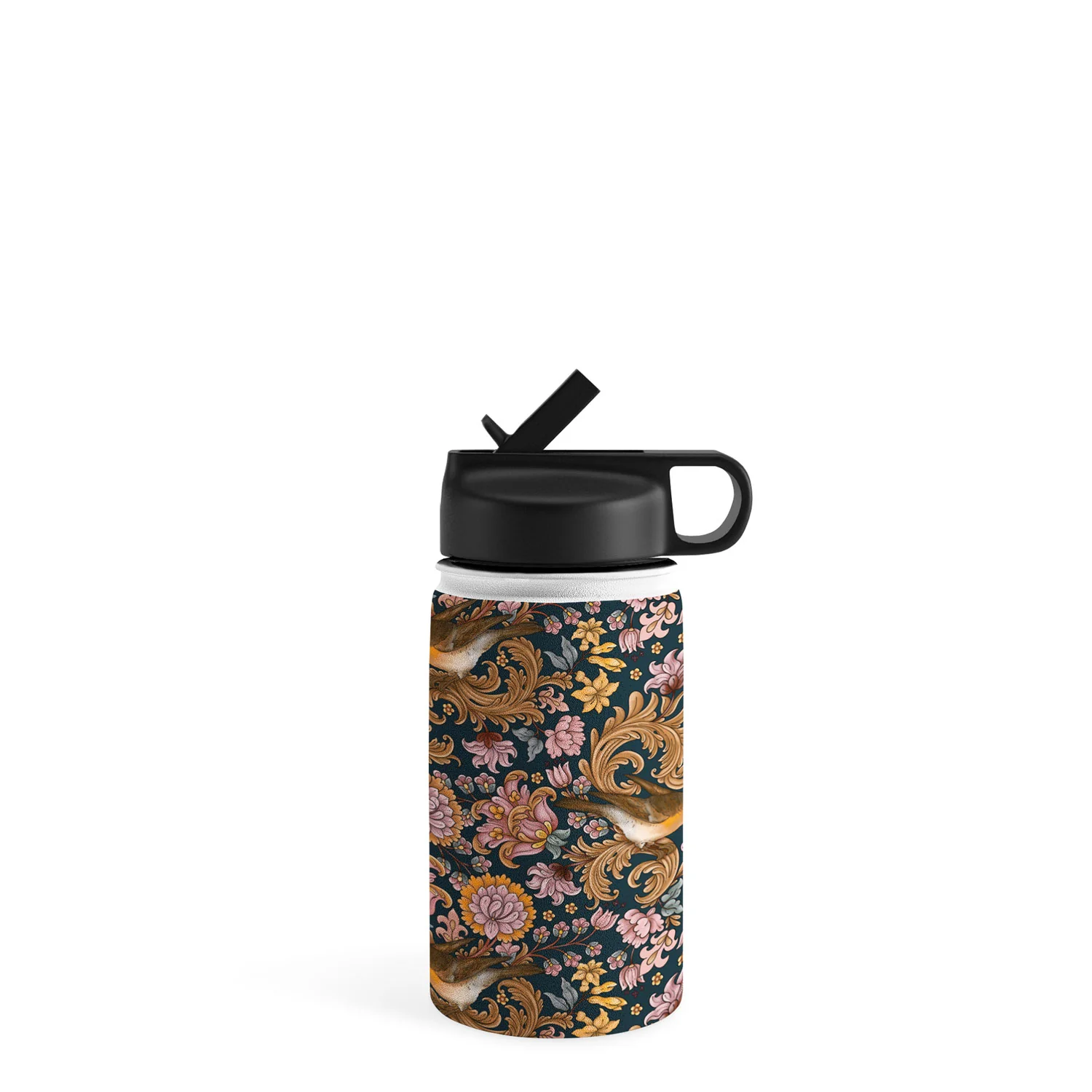 Marta Barragan Camarasa Ornate Bird Garden Water Bottle - Image 5