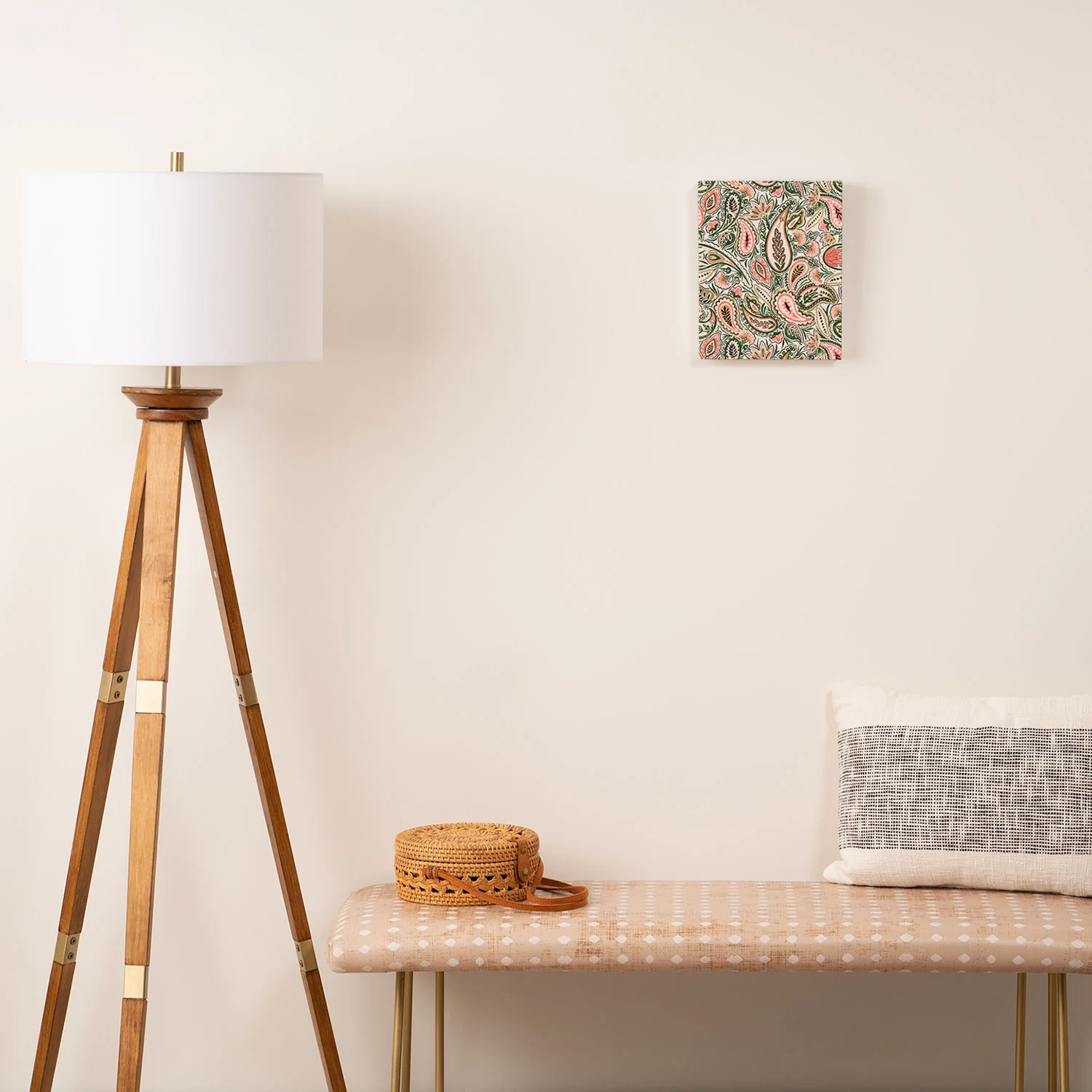 Marta Barragan Camarasa Paisley Garden Delight Art Canvas - Image 2