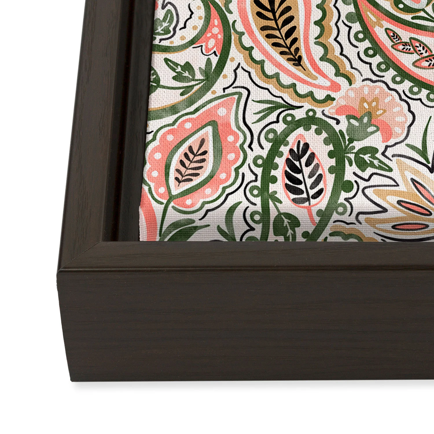 Marta Barragan Camarasa Paisley Garden Delight Art Canvas - Image 24