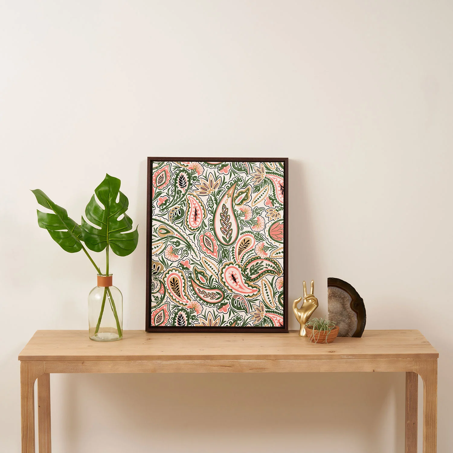 Marta Barragan Camarasa Paisley Garden Delight Art Canvas - Image 28