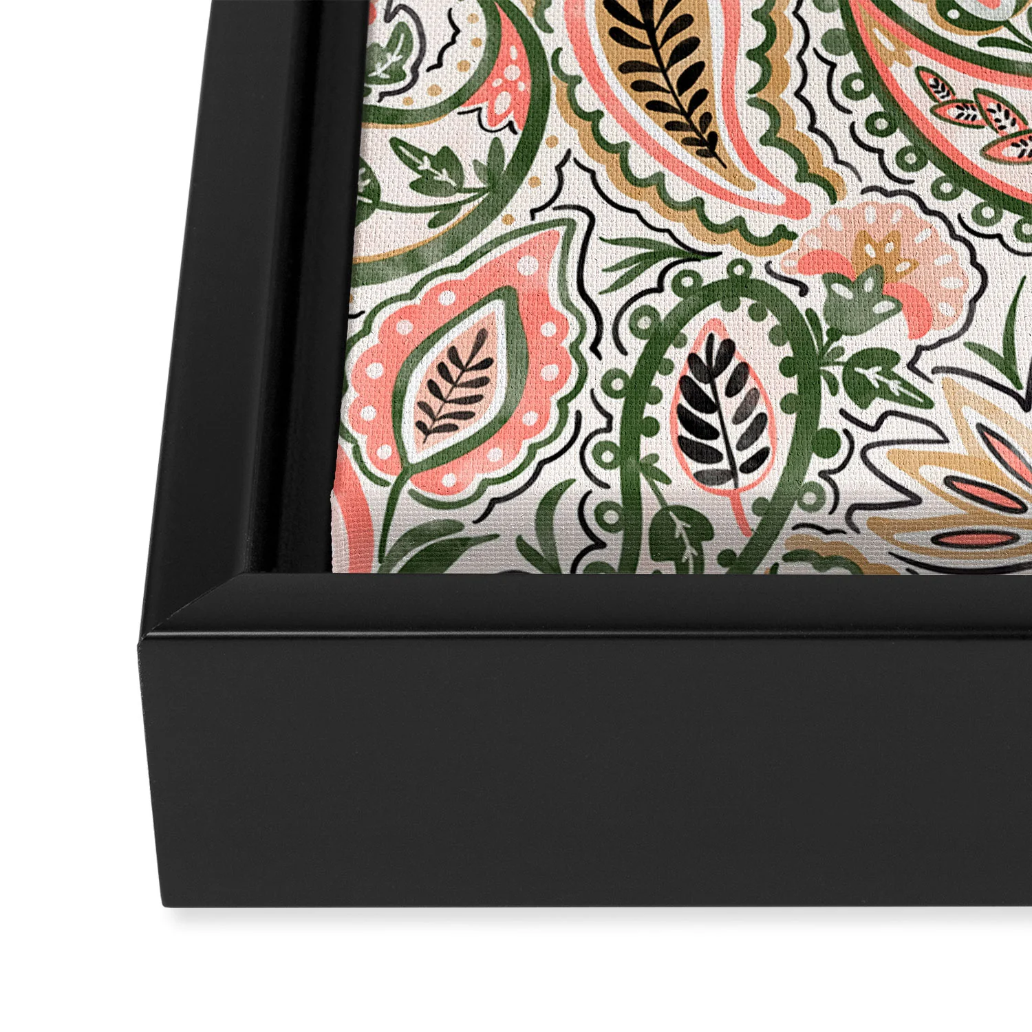 Marta Barragan Camarasa Paisley Garden Delight Art Canvas - Image 8