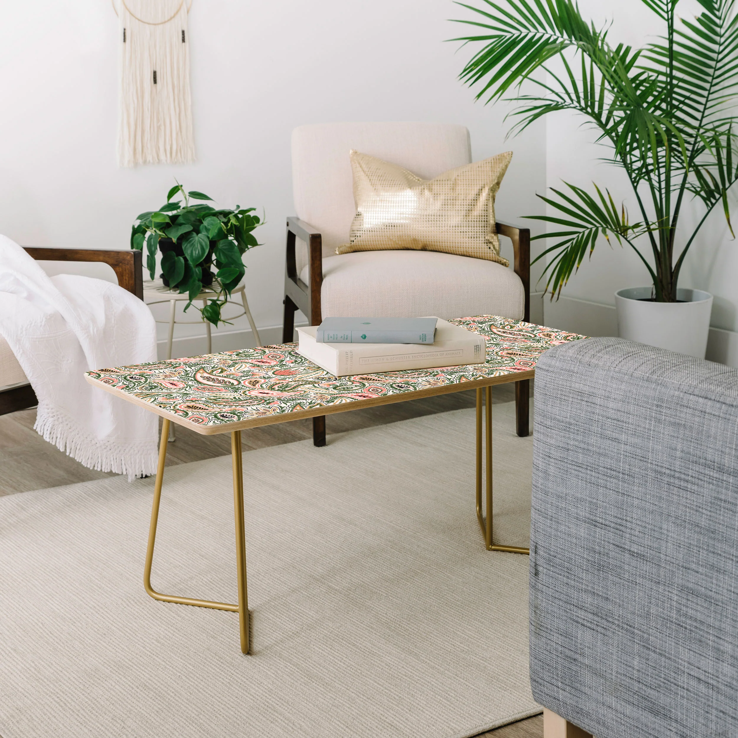 Marta Barragan Camarasa Paisley Garden Delight Coffee Table - Image 7