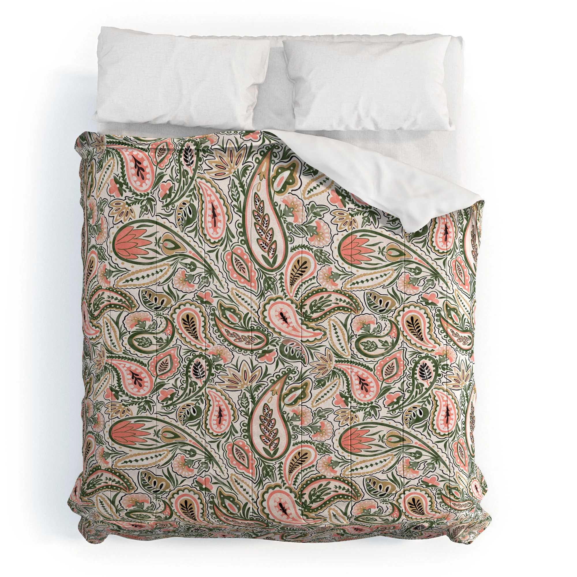 Marta Barragan Camarasa Paisley Garden Delight Comforter - Image 13