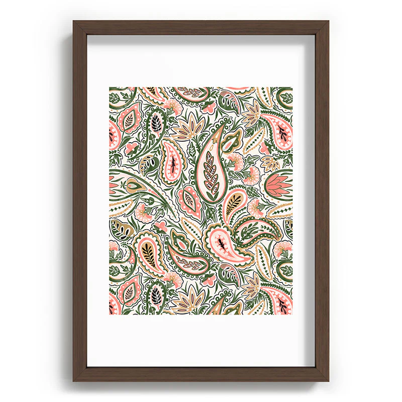 Marta Barragan Camarasa Paisley Garden Delight Recessed Framing Rectangle - Image 15