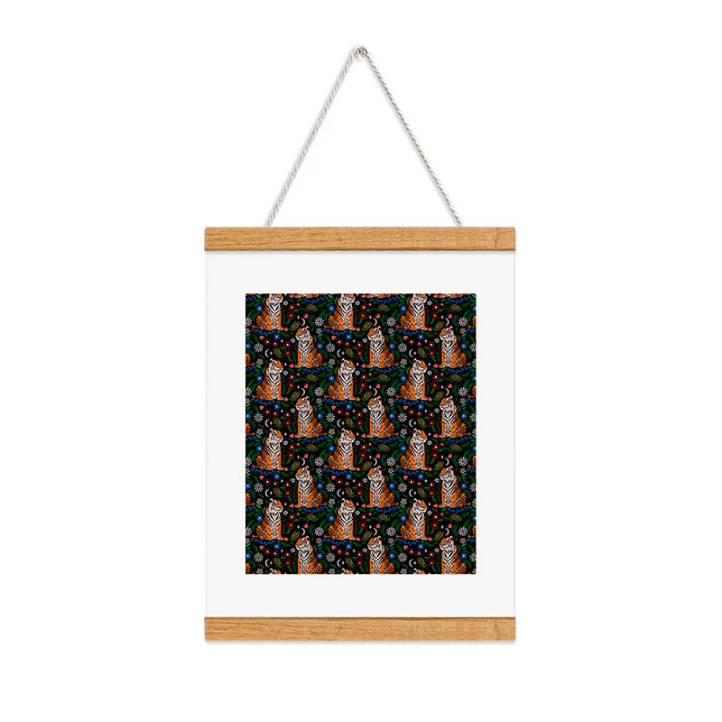 Marta Barragan Camarasa Tiger Blooming Night Art Print - Image 28