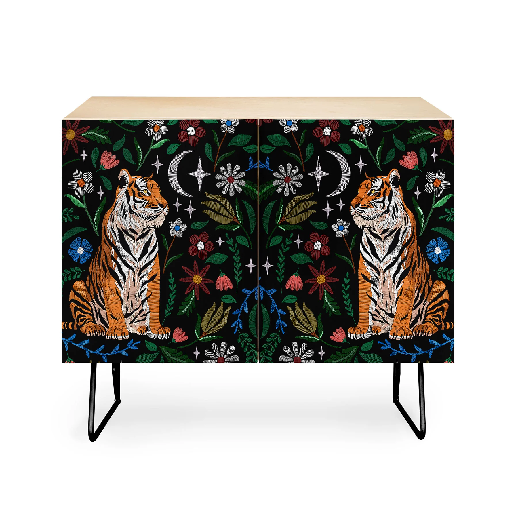 Marta Barragan Camarasa Tiger Blooming Night Credenza - Image 10