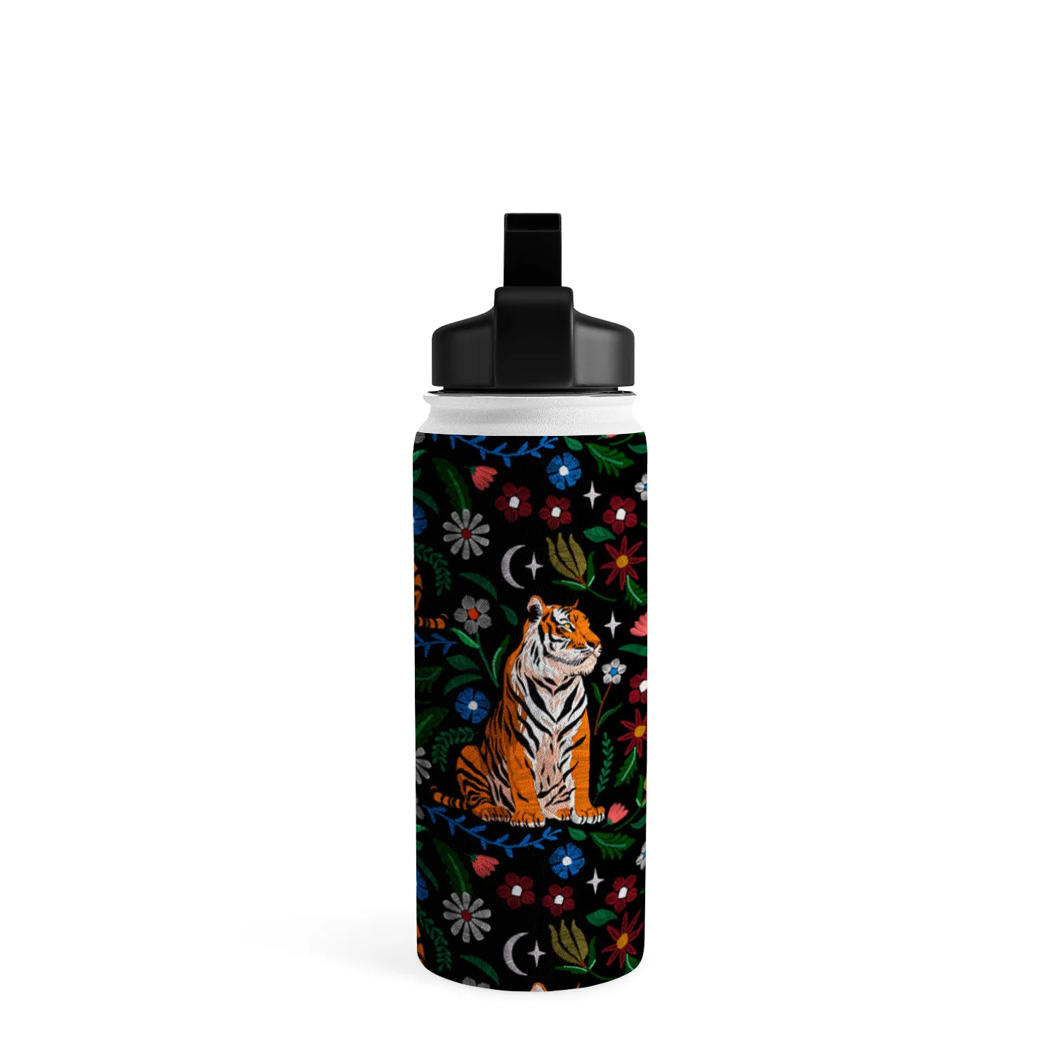 Marta Barragan Camarasa Tiger Blooming Night Water Bottle - Image 19