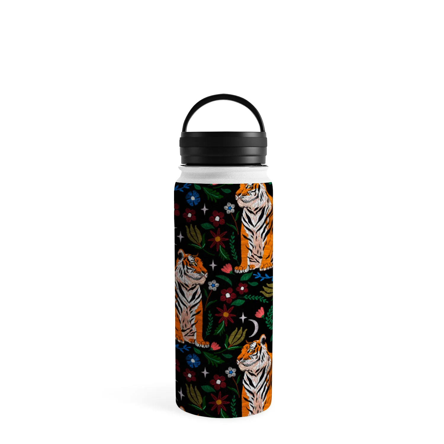 Marta Barragan Camarasa Tiger Blooming Night Water Bottle - Image 21