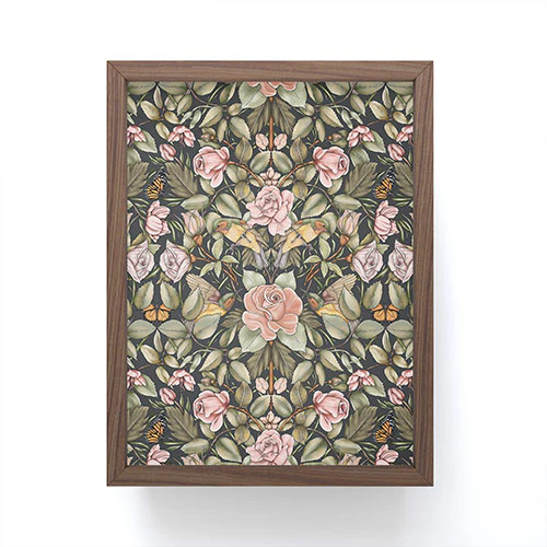 Marta Barragan Camarasa Victorian Garden Beauty Framed Mini Art Print - Image 3