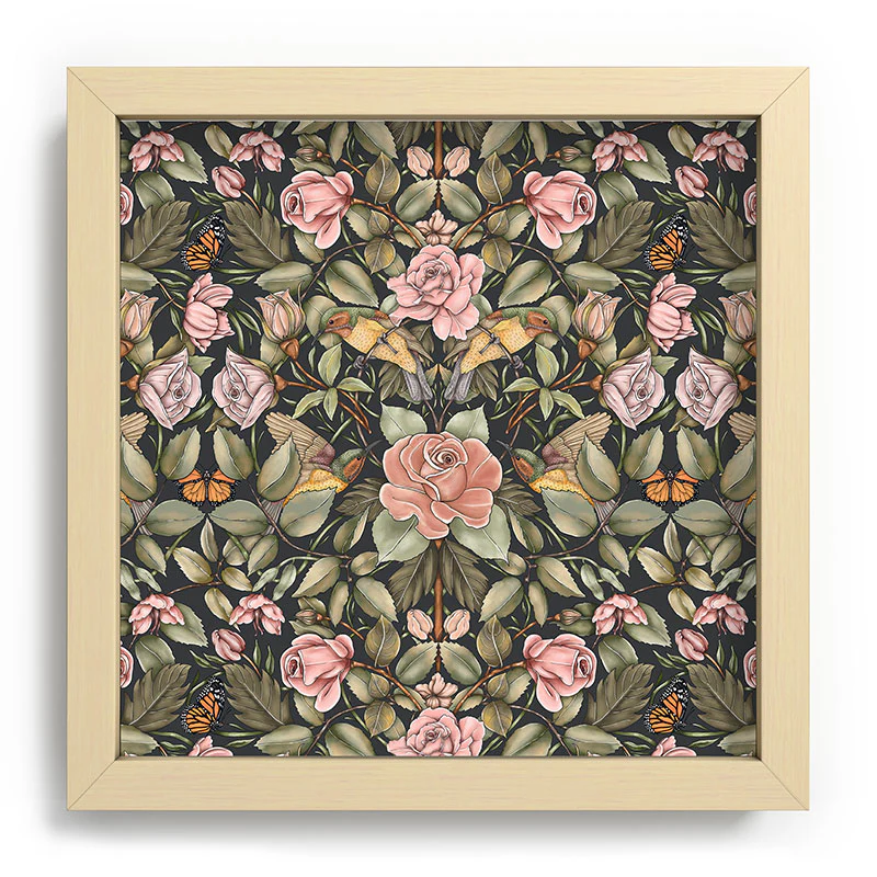 Marta Barragan Camarasa Victorian Garden Beauty Recessed Framing Square - Image 5