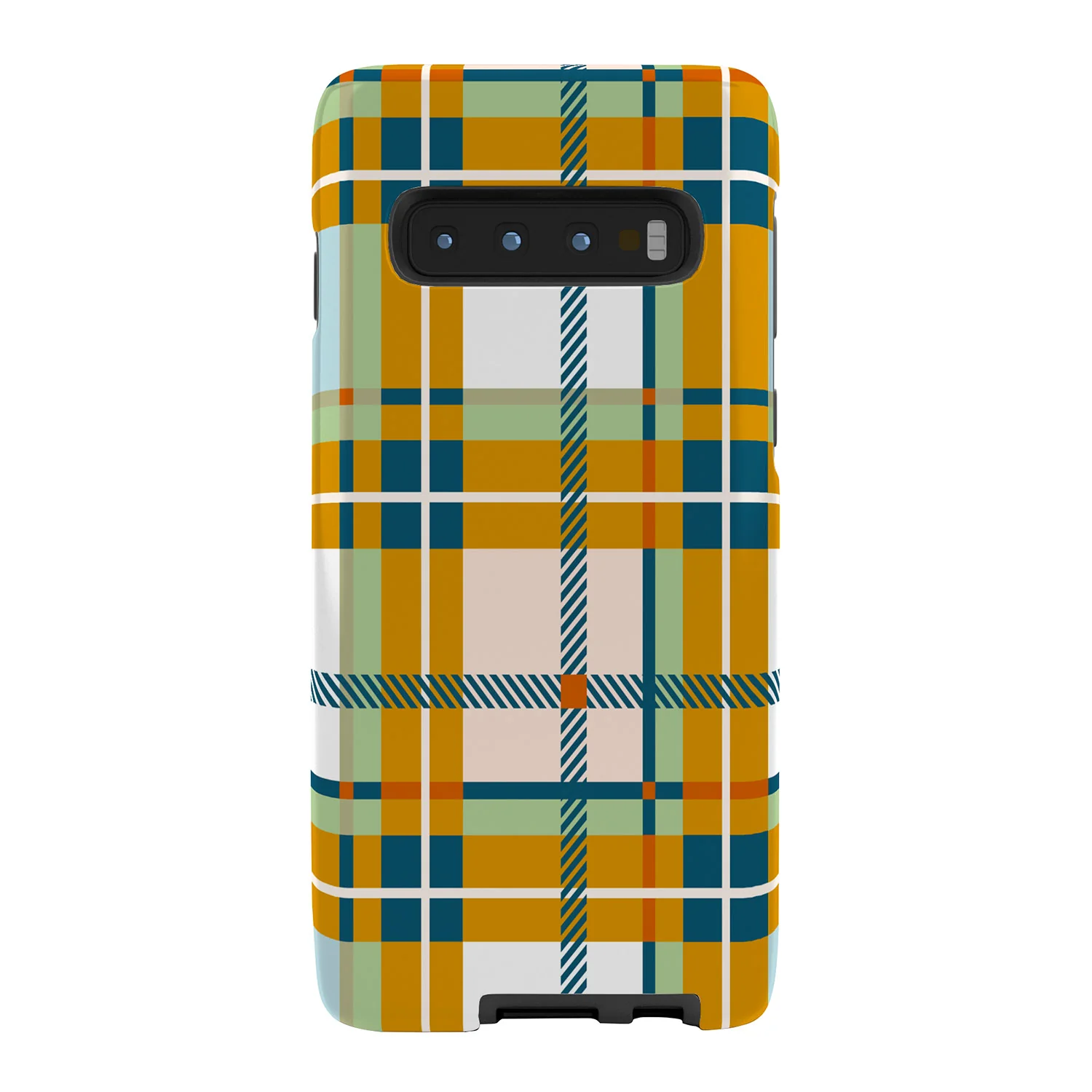 Marta Barragan Camarasa Warm Plaid Fusion Phone Case - Image 36