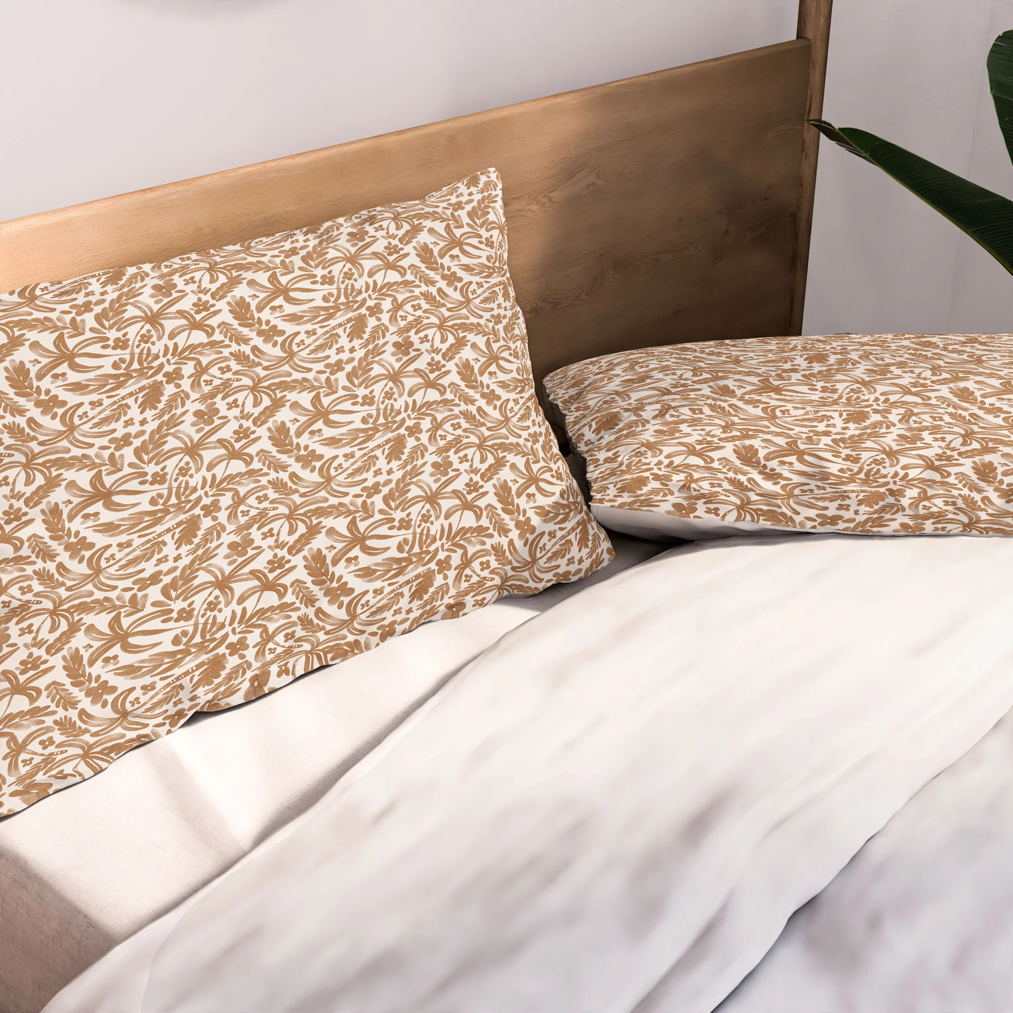 Marta Barragan Camarasa Warm Tropical Oasis Pillow Shams - Image 5