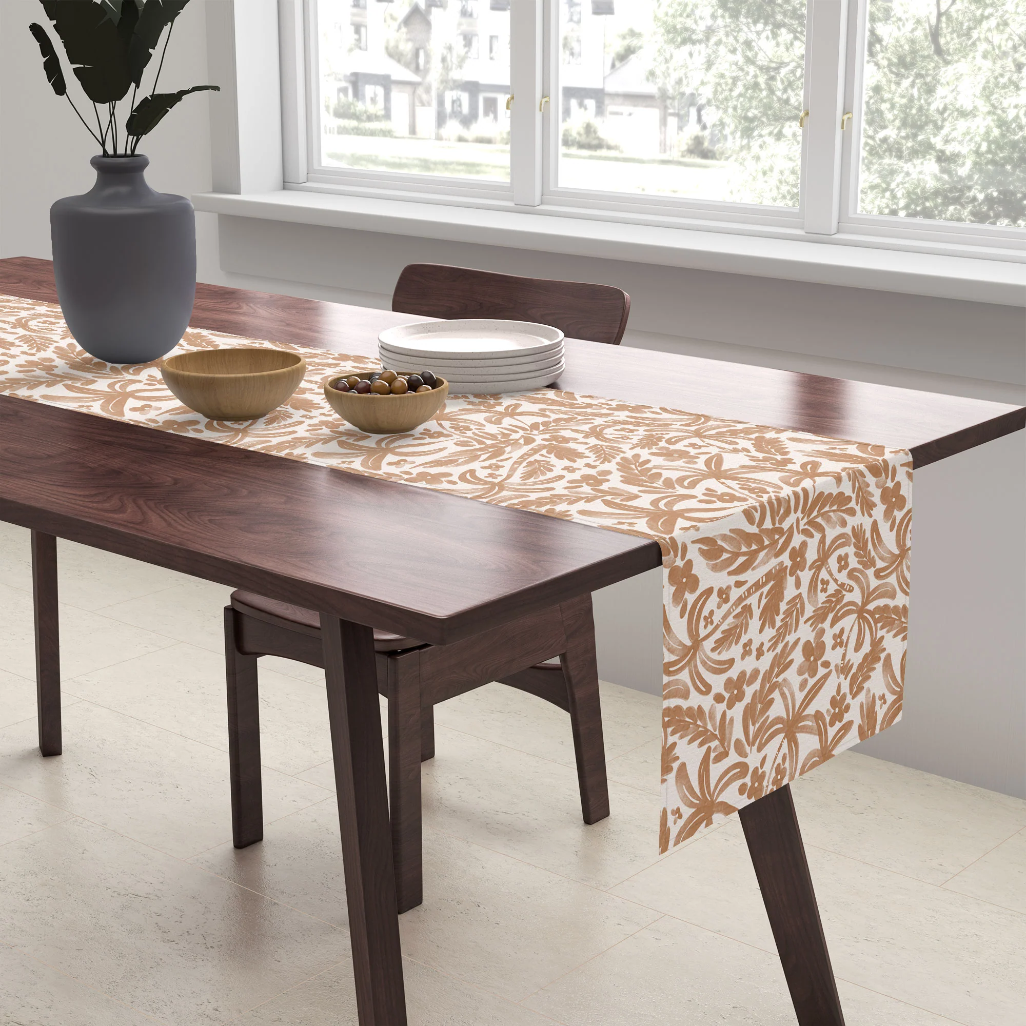 Marta Barragan Camarasa Warm Tropical Oasis Table Runner - Image 2