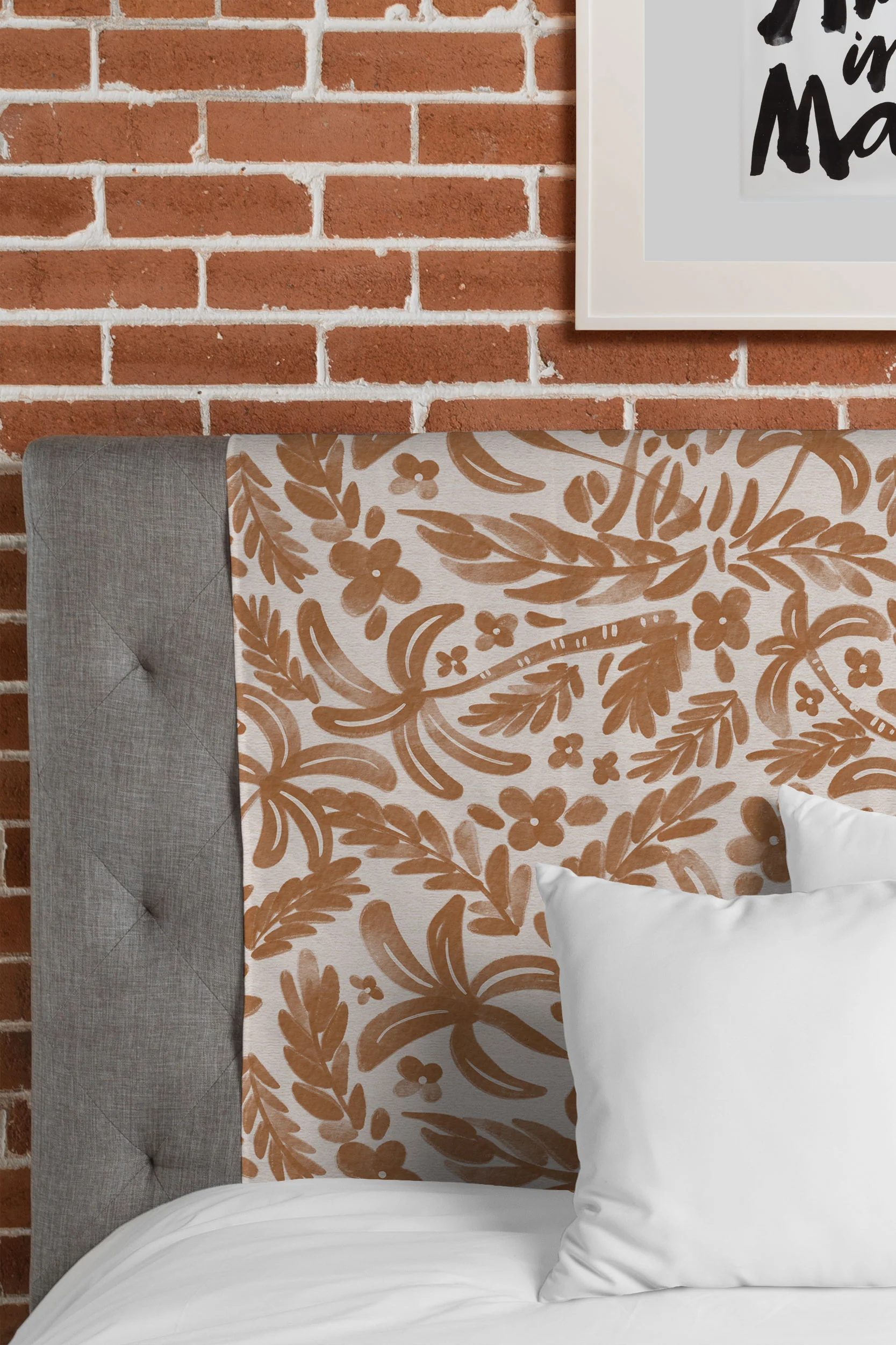 Marta Barragan Camarasa Warm Tropical Oasis Tapestry - Image 3