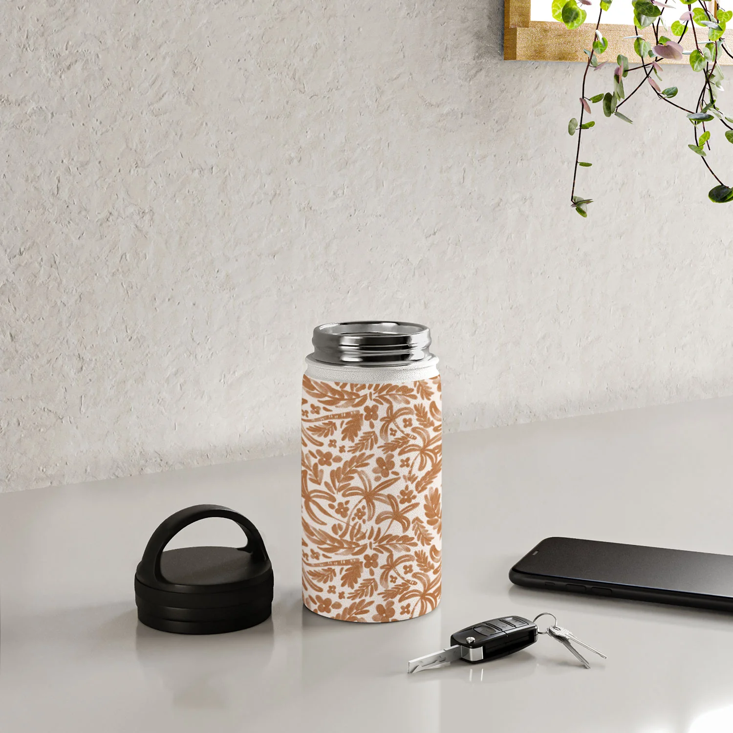 Marta Barragan Camarasa Warm Tropical Oasis Water Bottle - Image 12