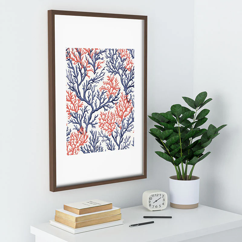 Megan Morris Corals of Aethoria Recessed Framing Rectangle - Image 32