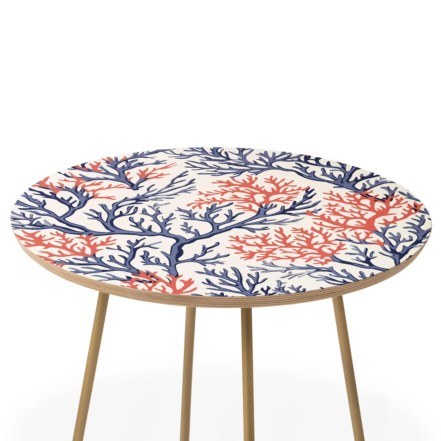 Megan Morris Corals of Aethoria Round Side Table - Image 3