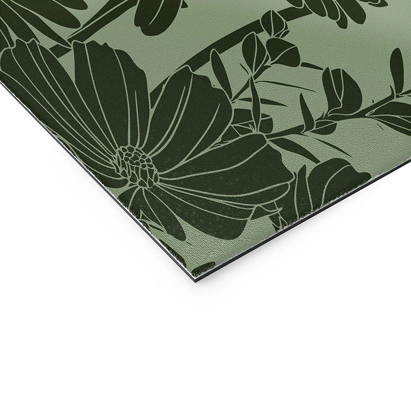 Megan Morris Floral Prints Dark Green Welcome Mat - Image 5