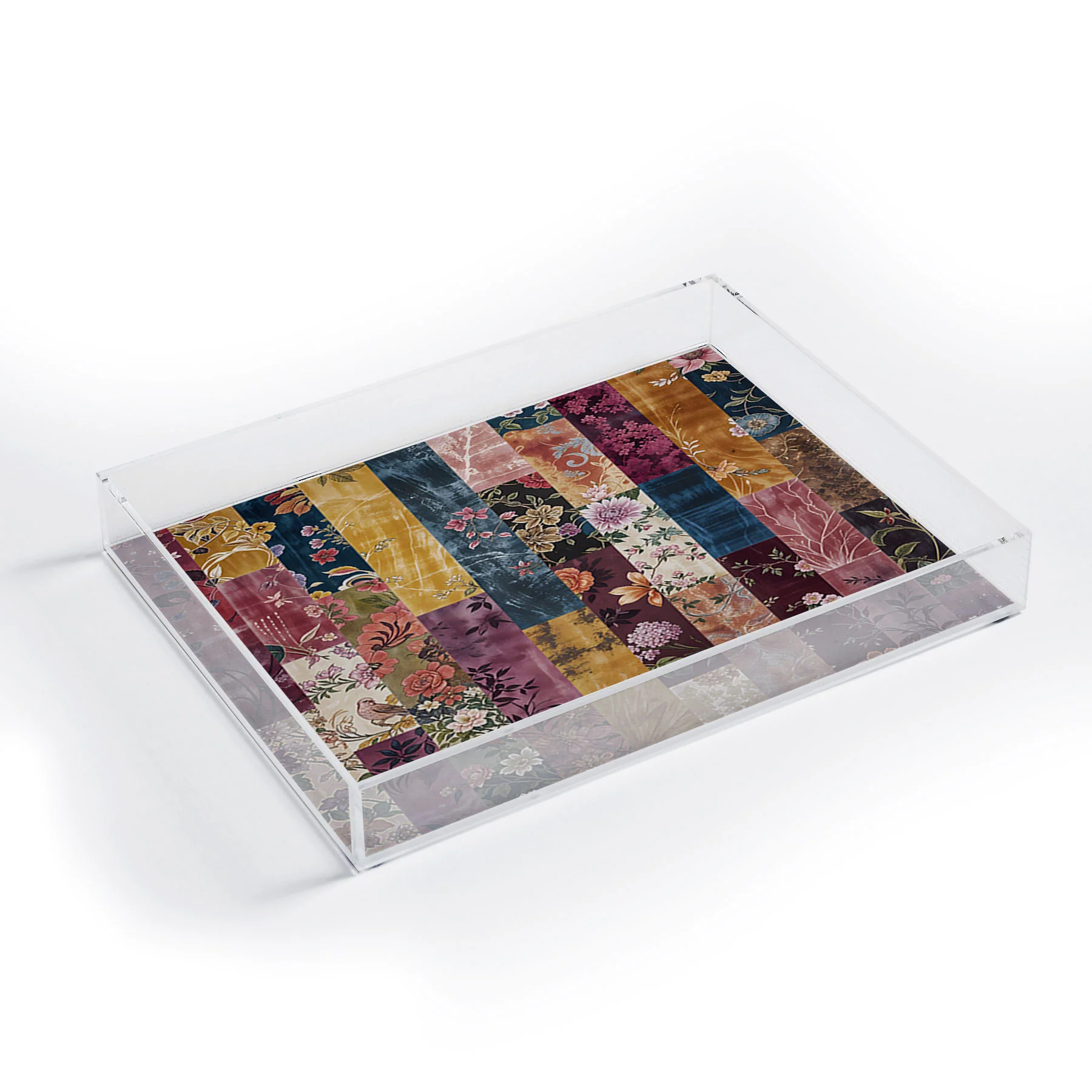 Megan Morris Gypsy Souk Patchwork Acrylic Tray - Image 3
